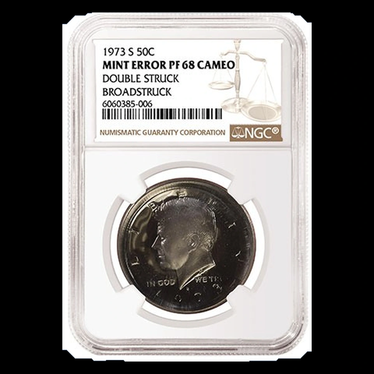 1973 Kennedy Half Dollar: Broadstrike