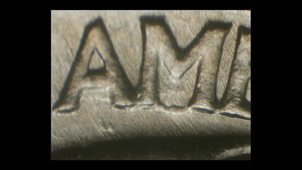1943 Walking Liberty Half Dollar: Die Clash