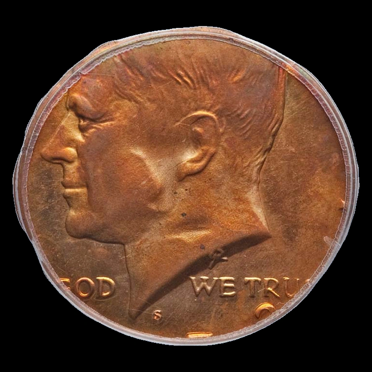 1972 Kennedy Half Dollar: Struck on a Cent Planchet