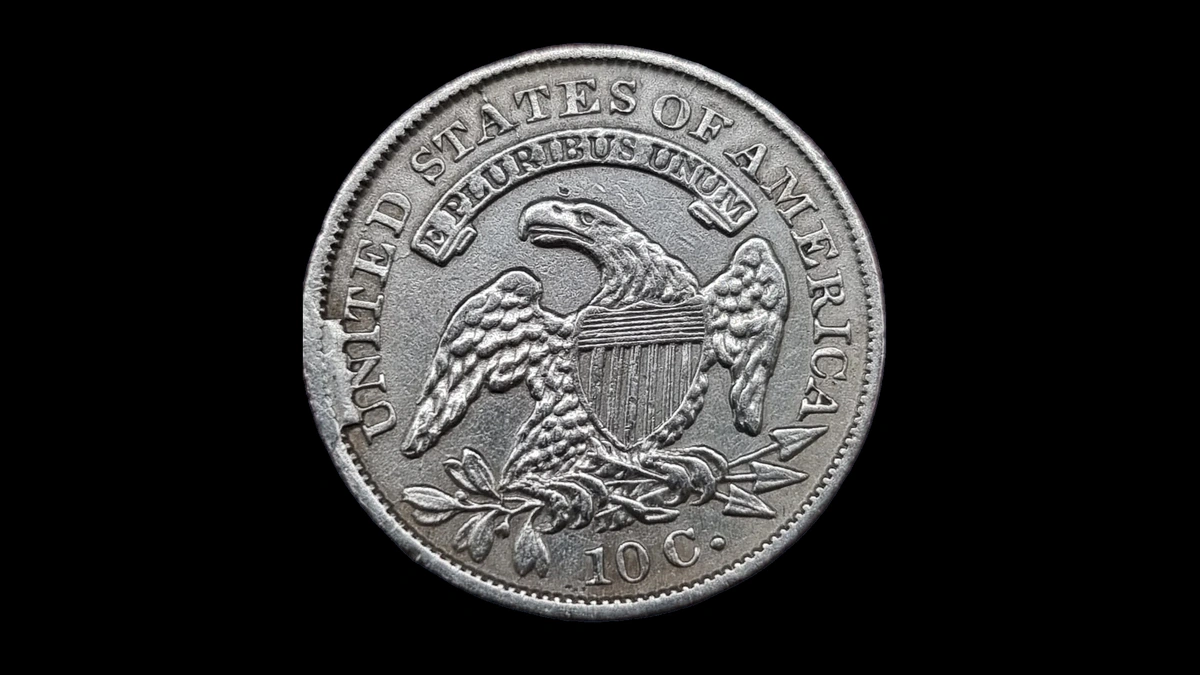 1831 Dime Errors — error coin photographs