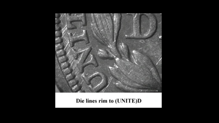 1844 Dime Errors — error coin photographs