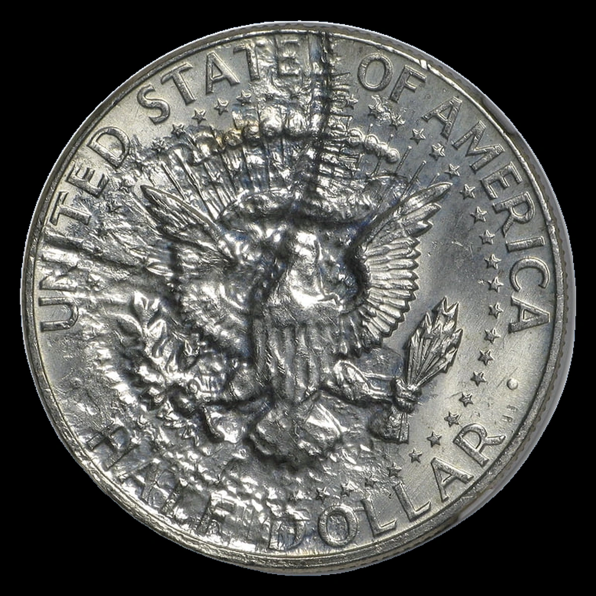1964 Kennedy Half Dollar: Strike-Through