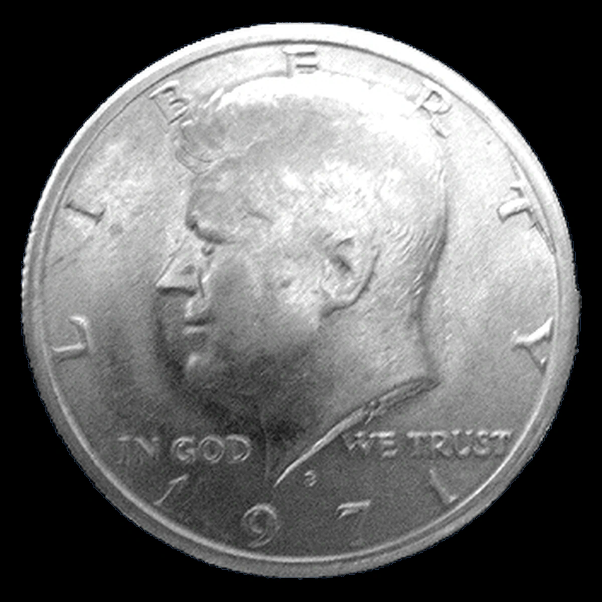 1971 Kennedy Half Dollar: Die Clash