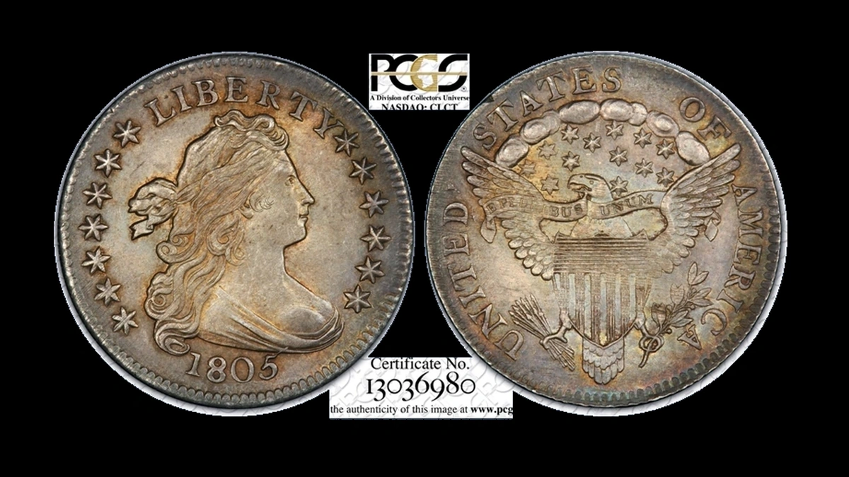 1805 Dime Errors — error coin photographs