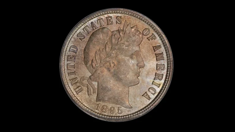 1895 Dime Errors — error coin photographs