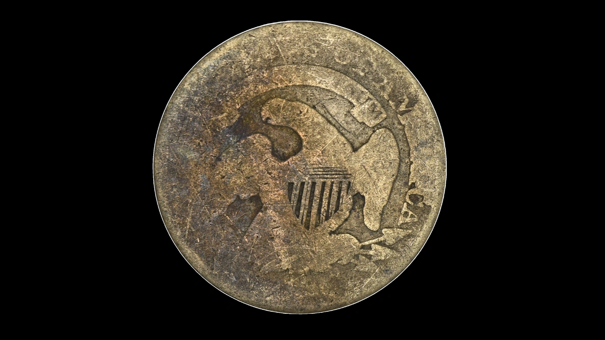 1835 Dime Errors — error coin photographs