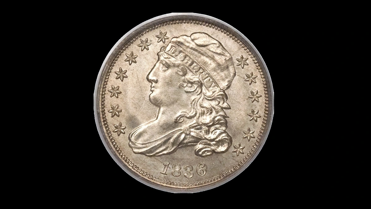 1836 Dime Errors — error coin photographs