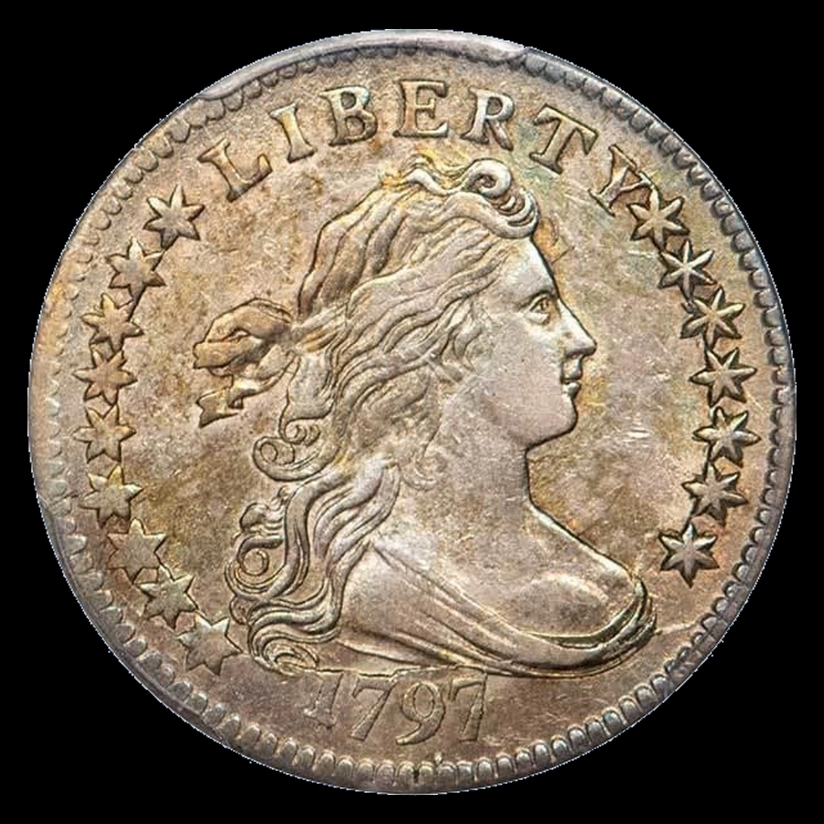 1797 Draped Bust Dime: Die Clash
