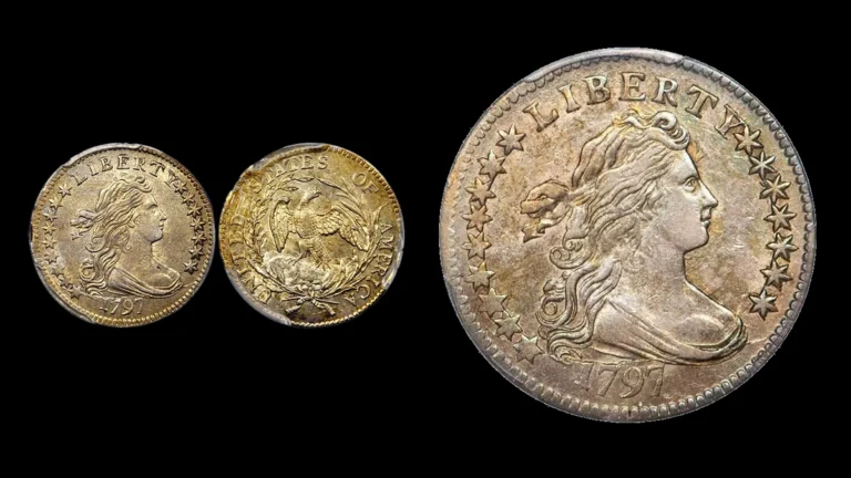 1797 Dime Errors — error coin photographs