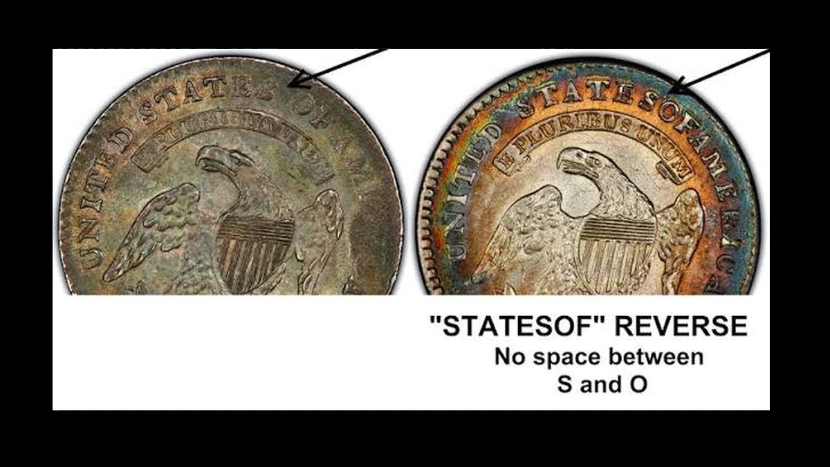 1814 Dime Errors — error coin photographs