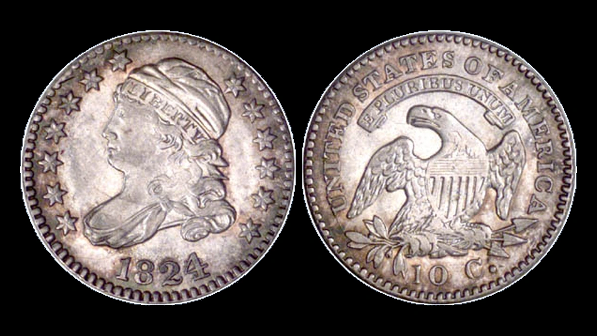 1824 Capped Bust Dime: Die Clash