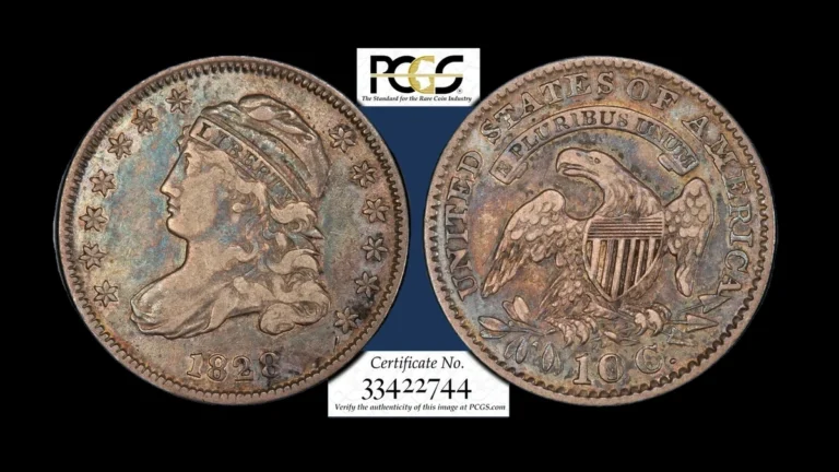 1828 Dime Errors — error coin photographs
