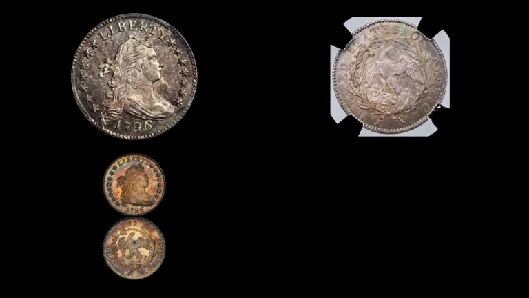 1796 Dime Errors — error coin photographs