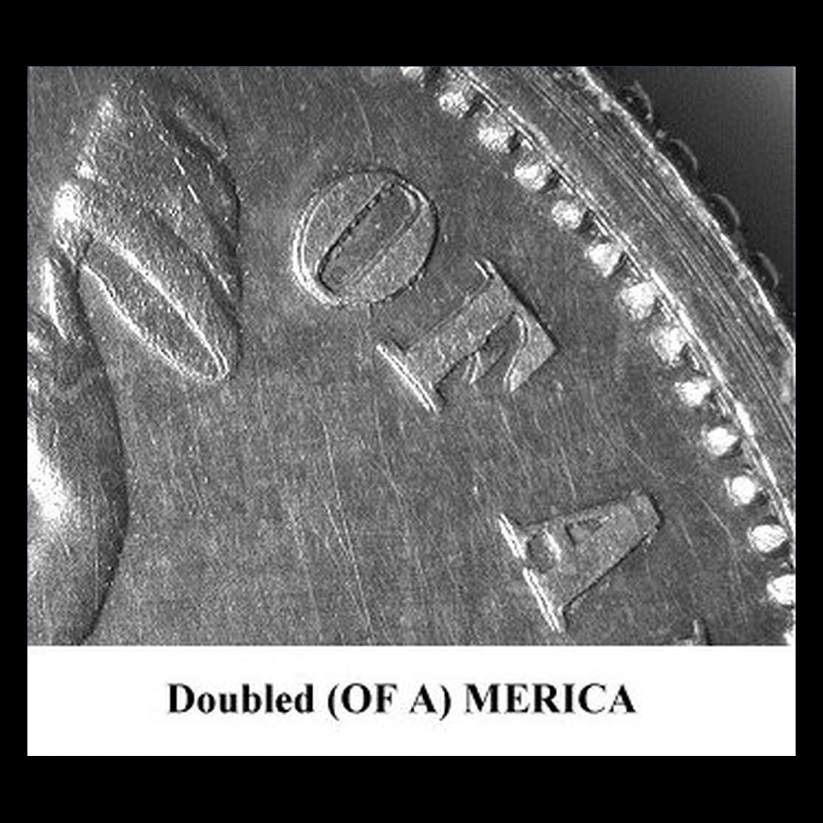 1871 Liberty Seated Dime: Doubled Die Obverse