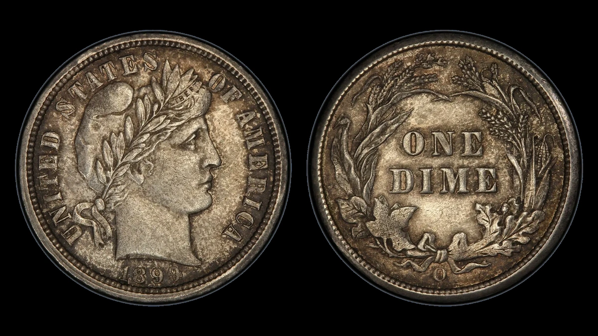 1899-O FS-501 RPM Barber Dime