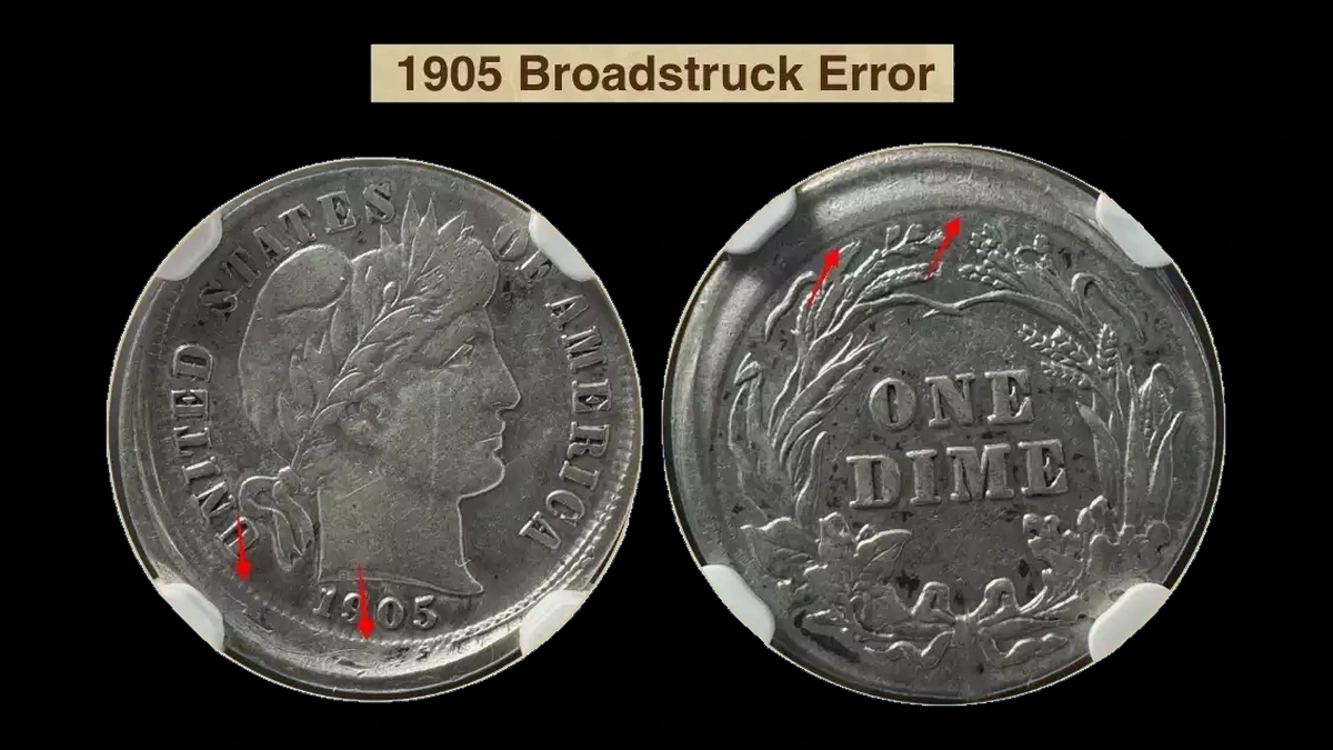 1905 Barber Dime: Broadstrike