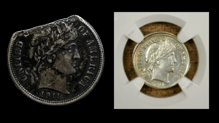 1911 Dime Errors — error coin photographs