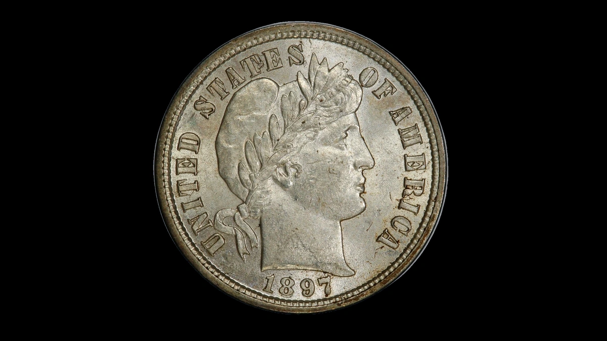 1897 Dime Errors — error coin photographs