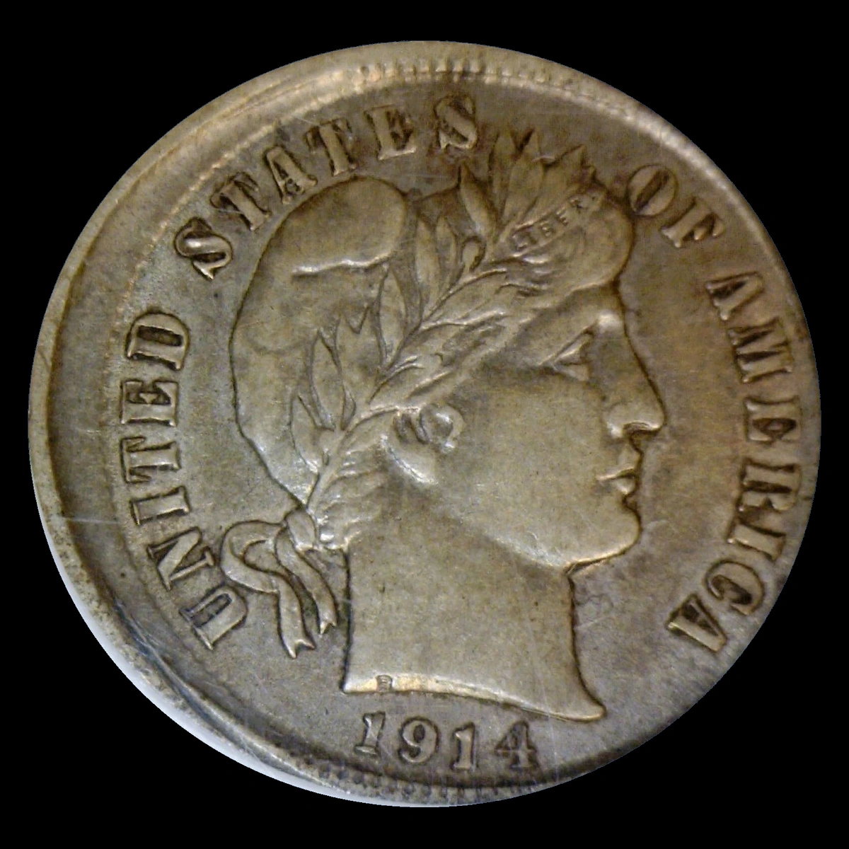 1914 Barber Dime: Broadstrike