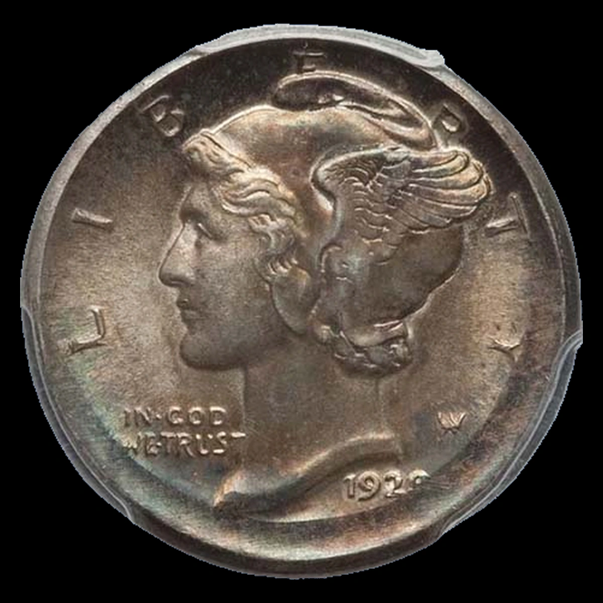 1929 Mercury Dime: Broadstrike
