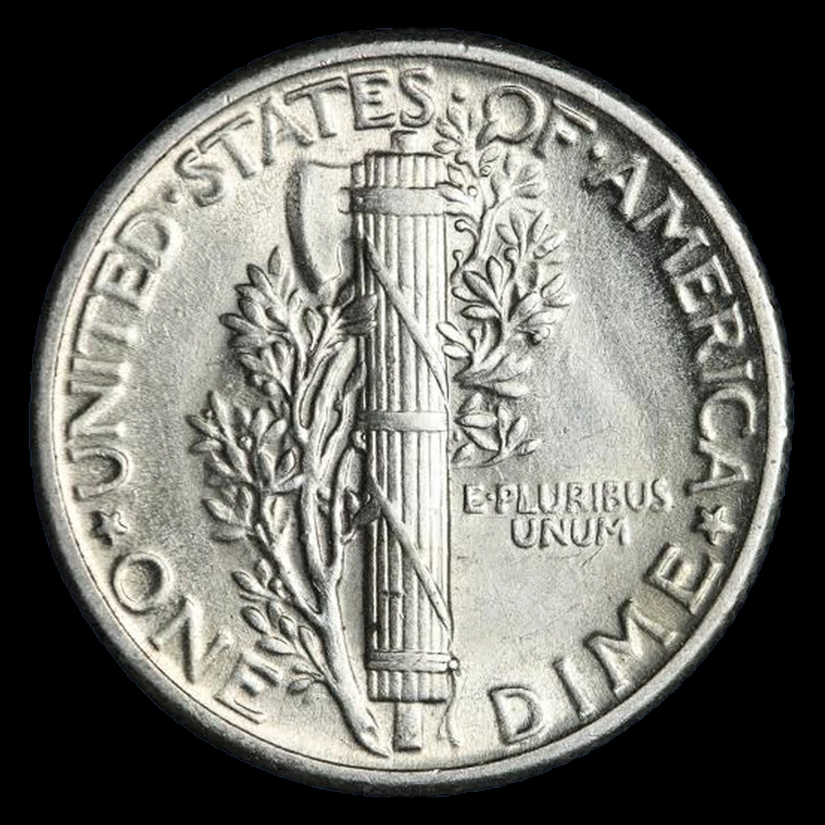 1929 Mercury Dime: Die Crack