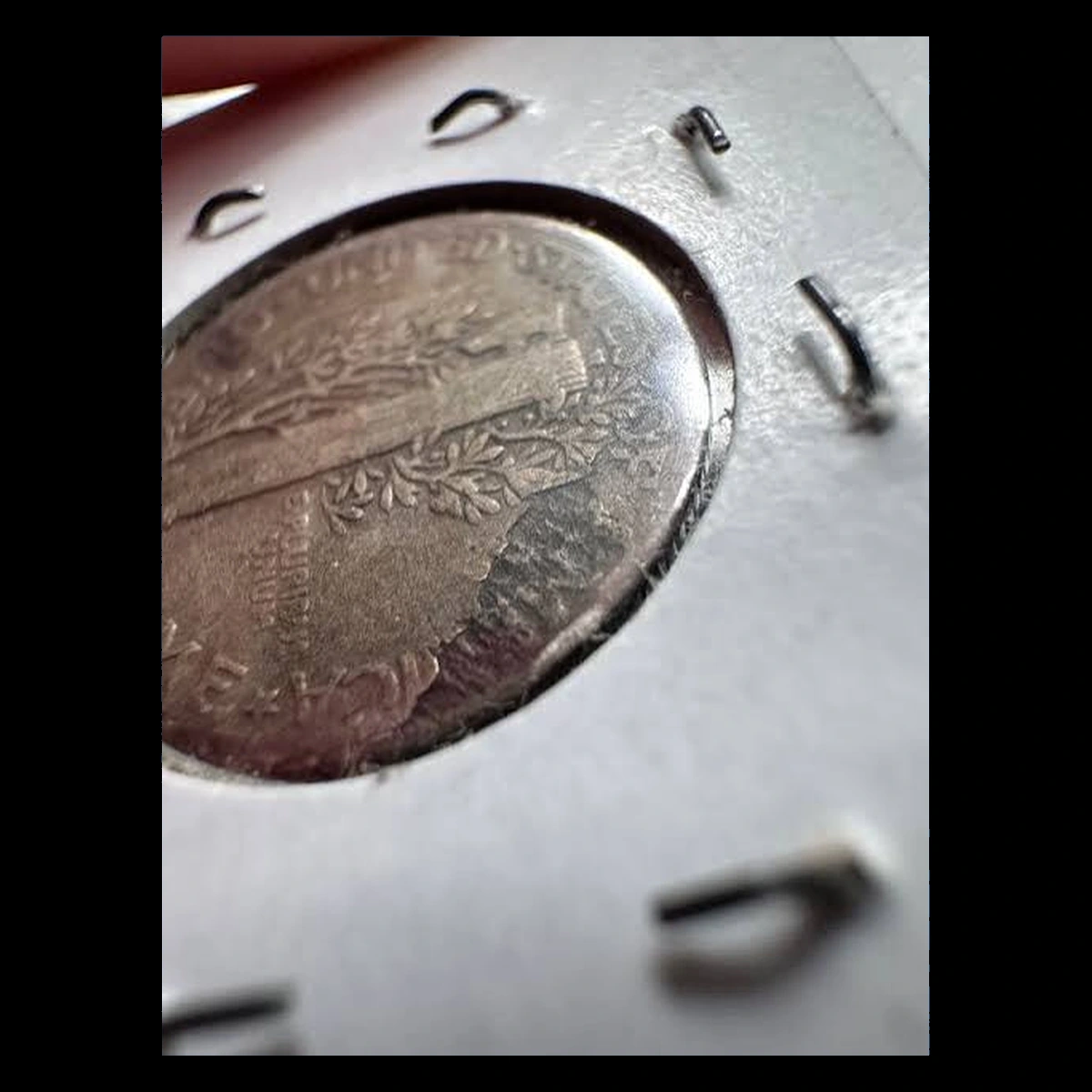 1931 Mercury Dime: Lamination