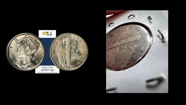 1931 Dime Errors — error coin photographs