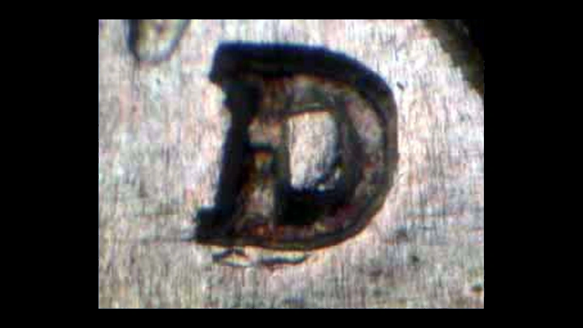 1937 Mercury Dime: Repunched Mintmark