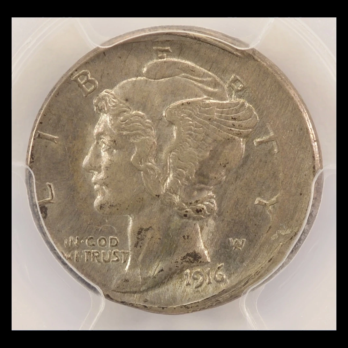 1916 Mercury Dime: Broadstrike