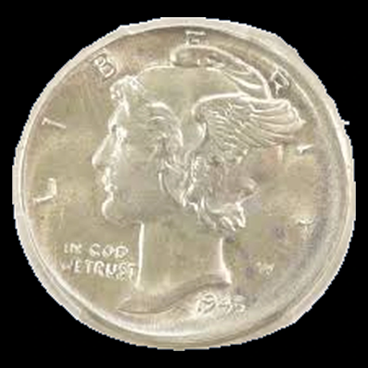 1919 Mercury Dime: Broadstrike