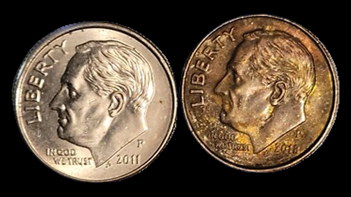 2018 Roosevelt Dime: Missing Clad