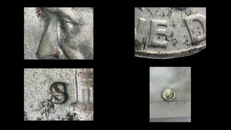 1949 Dime Errors — error coin photographs