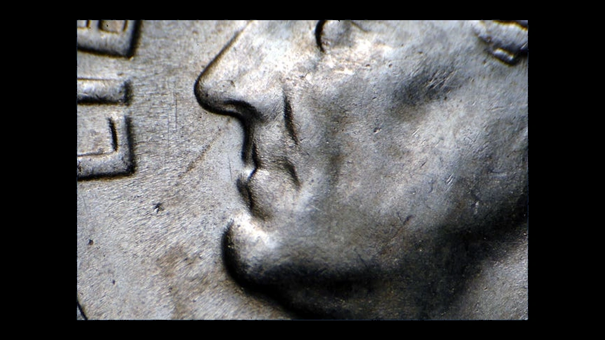 1955 Roosevelt Dime: Doubled Die