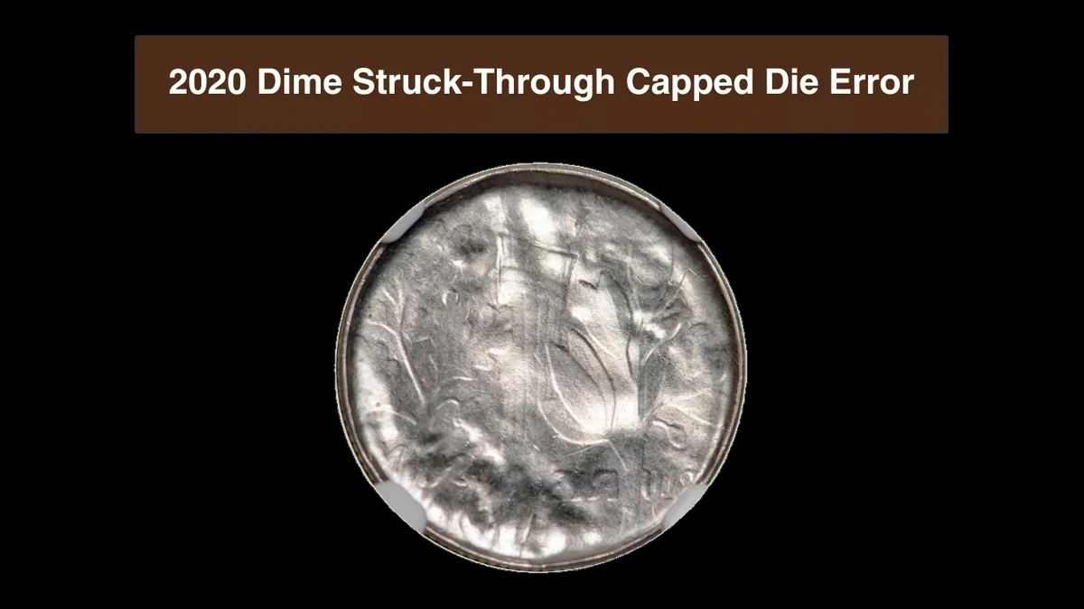 2020 Roosevelt Dime: Die Cap / Capped-Die Strike