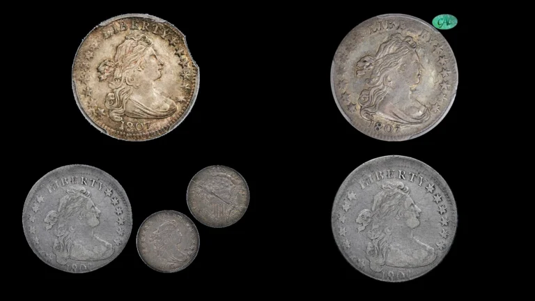 1807 Dime Errors — error coin photographs