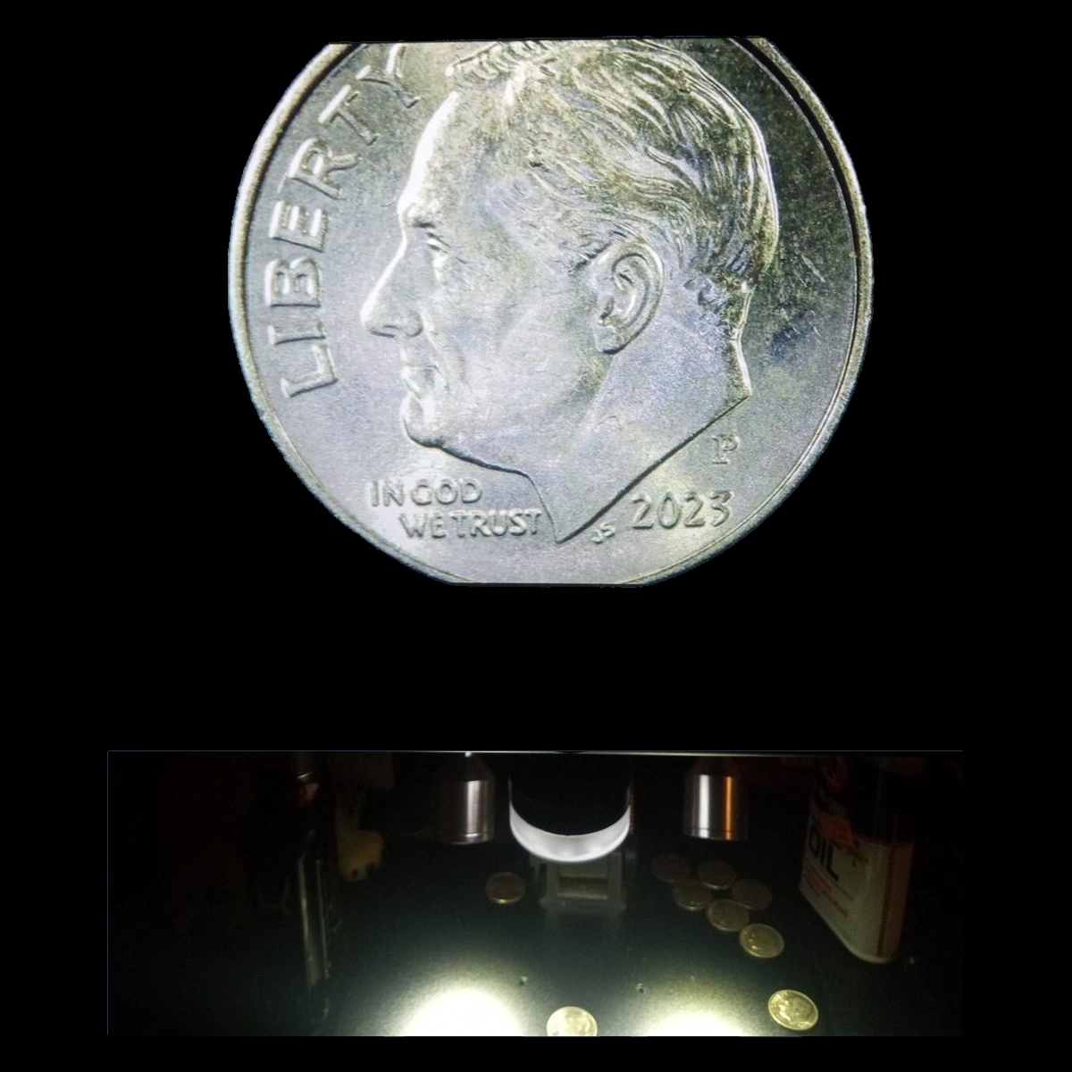 2023 Roosevelt Dime: Obverse Die Chips
