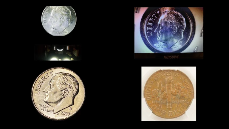 2023 Dime Errors — error coin photographs