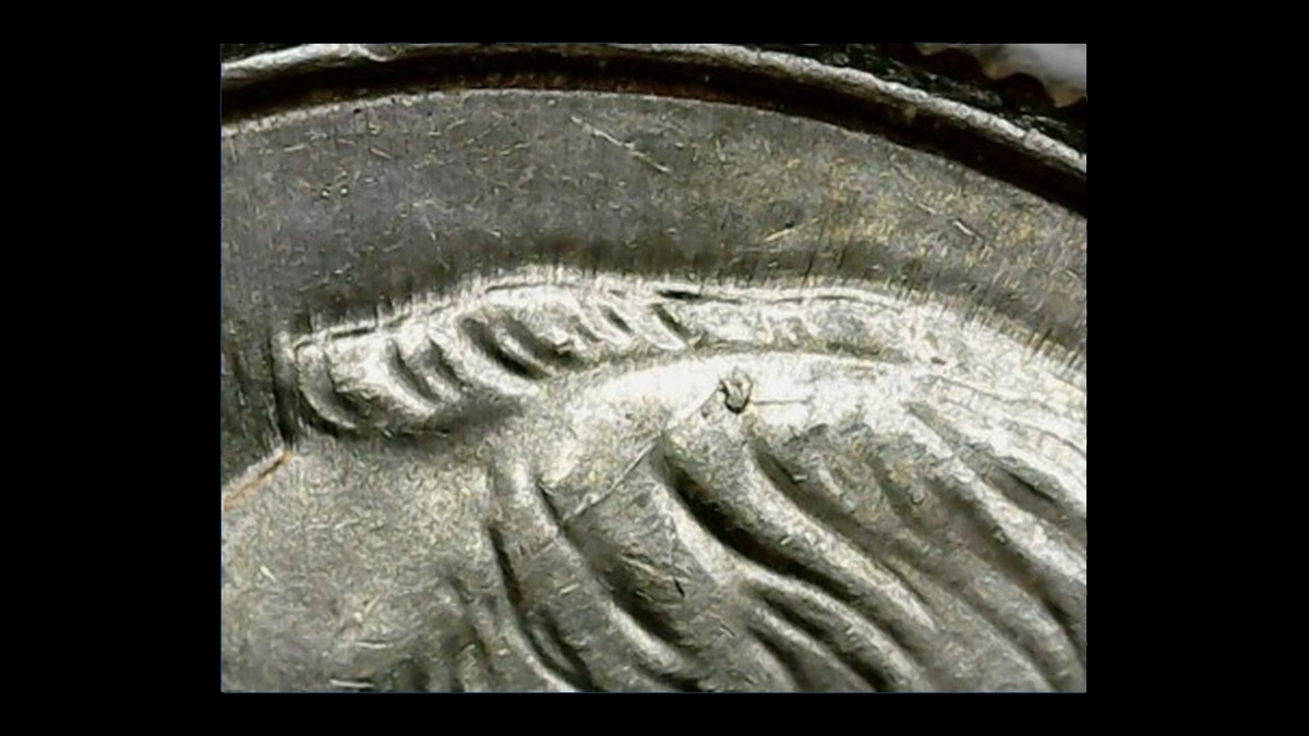 2017 Roosevelt Dime: Die Crack / Die Chip