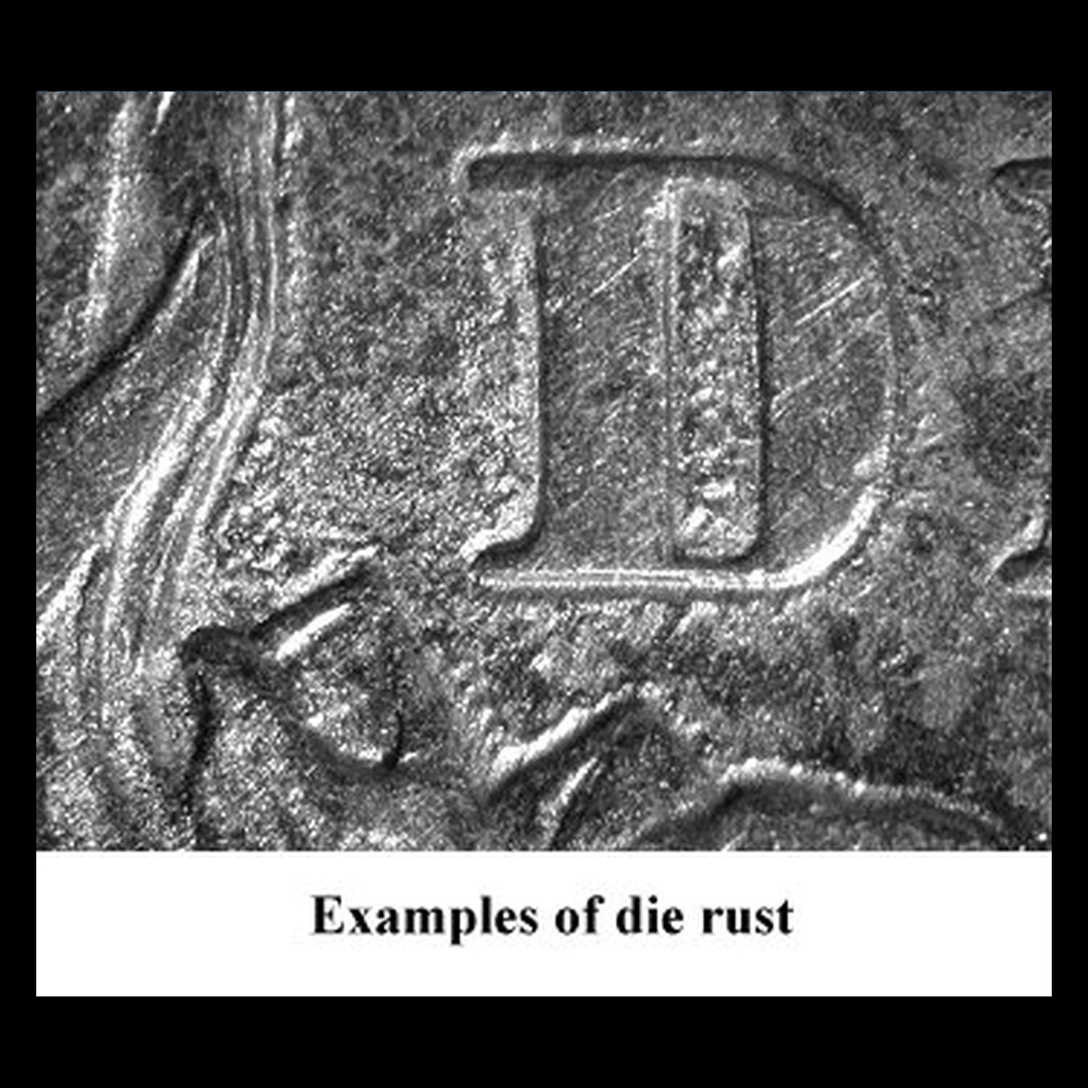 1887 Liberty Seated Dime: Die Deterioration