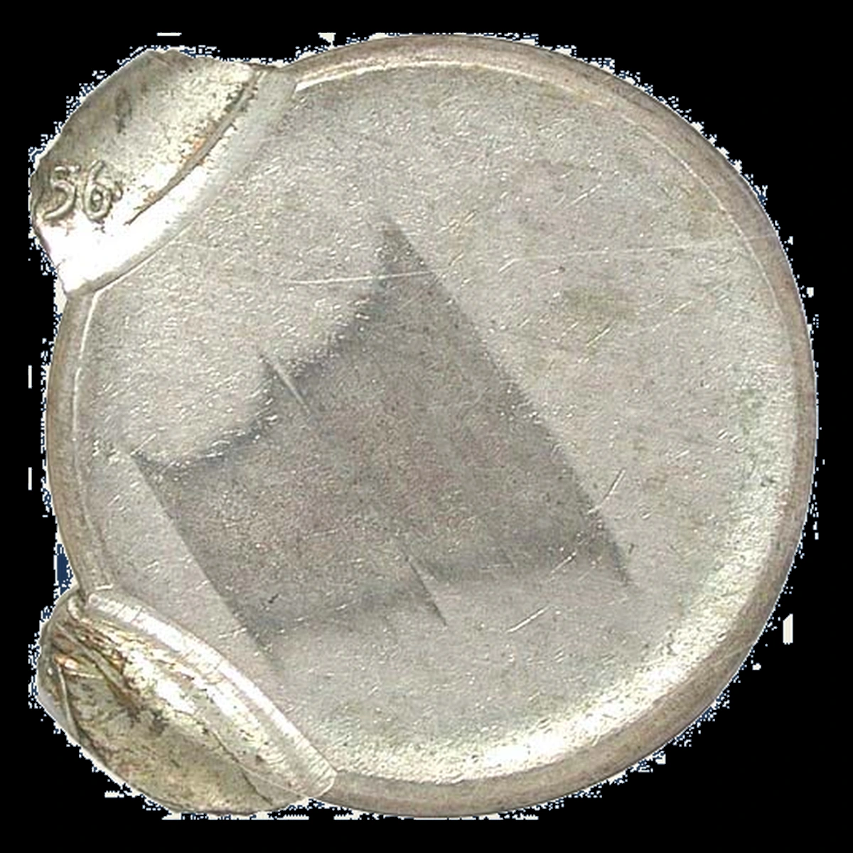 1956 Roosevelt Dime: two off-center strikes