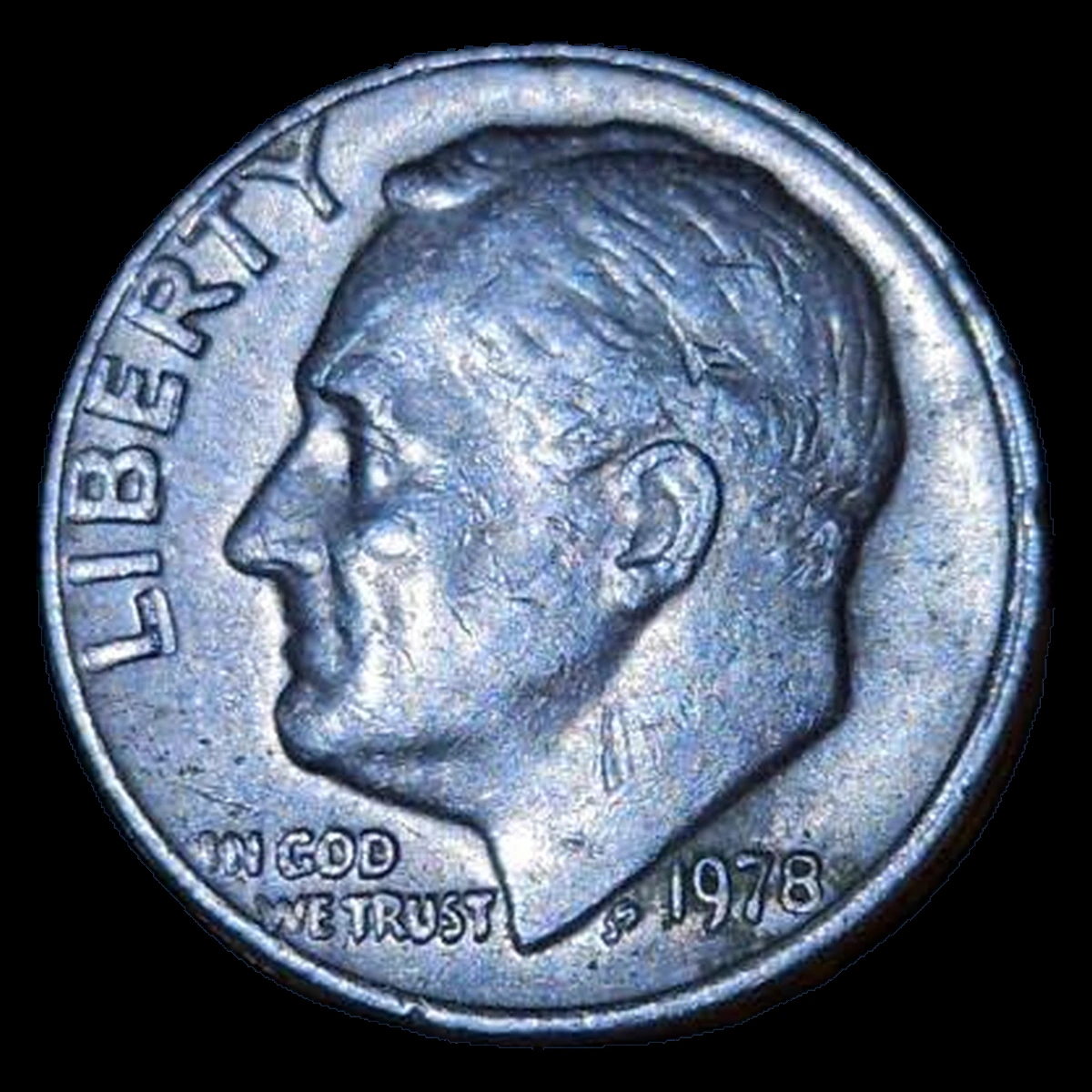 1978 Roosevelt Dime: Doubled Die Obverse