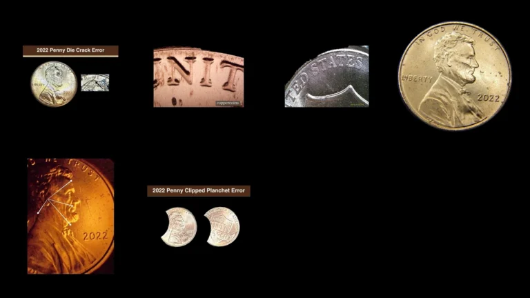 2022 Penny Errors — error coin photographs