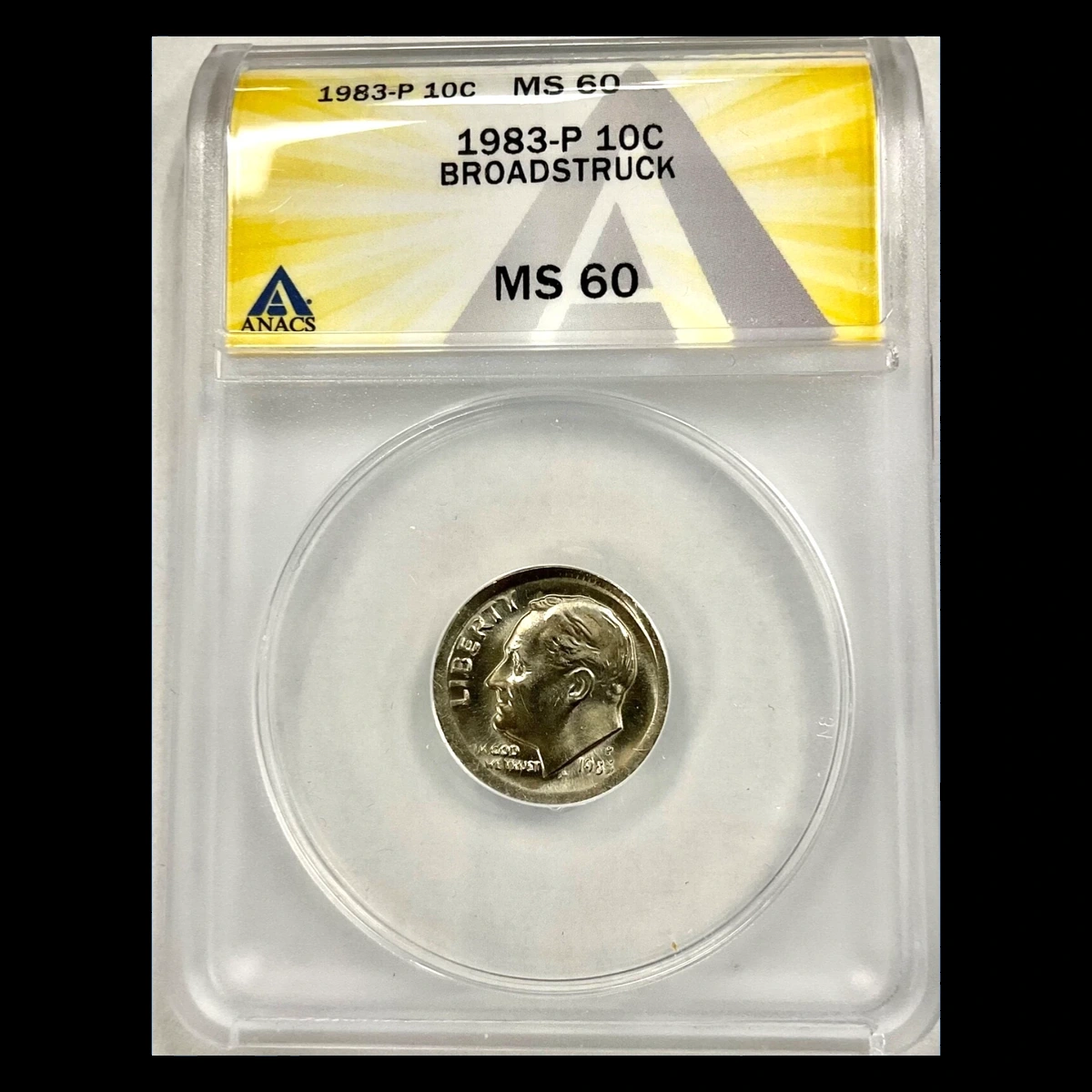 1983 Roosevelt Dime: Broadstrike