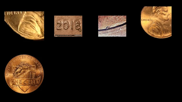 2018 Penny Errors — error coin photographs