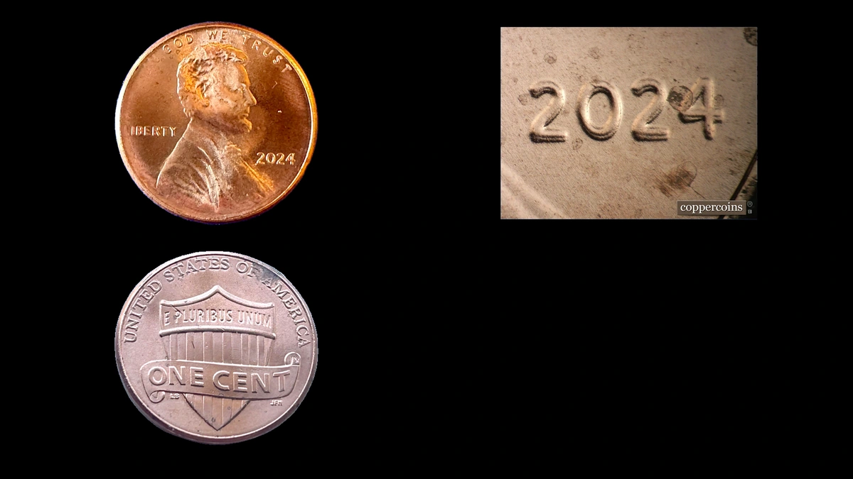 2024 Penny Errors — error coin photographs