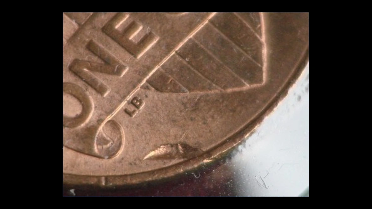 2014 Lincoln Penny: Struck-Through Error
