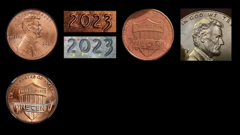 2023 Penny Errors — error coin photographs
