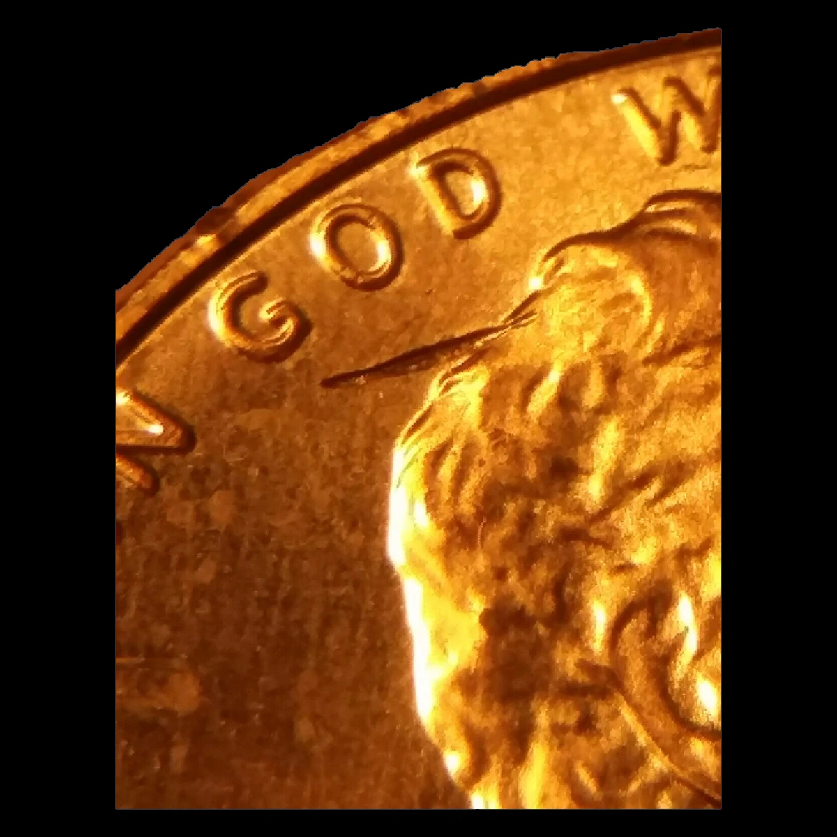 2011 Lincoln Penny: Struck-Through Error