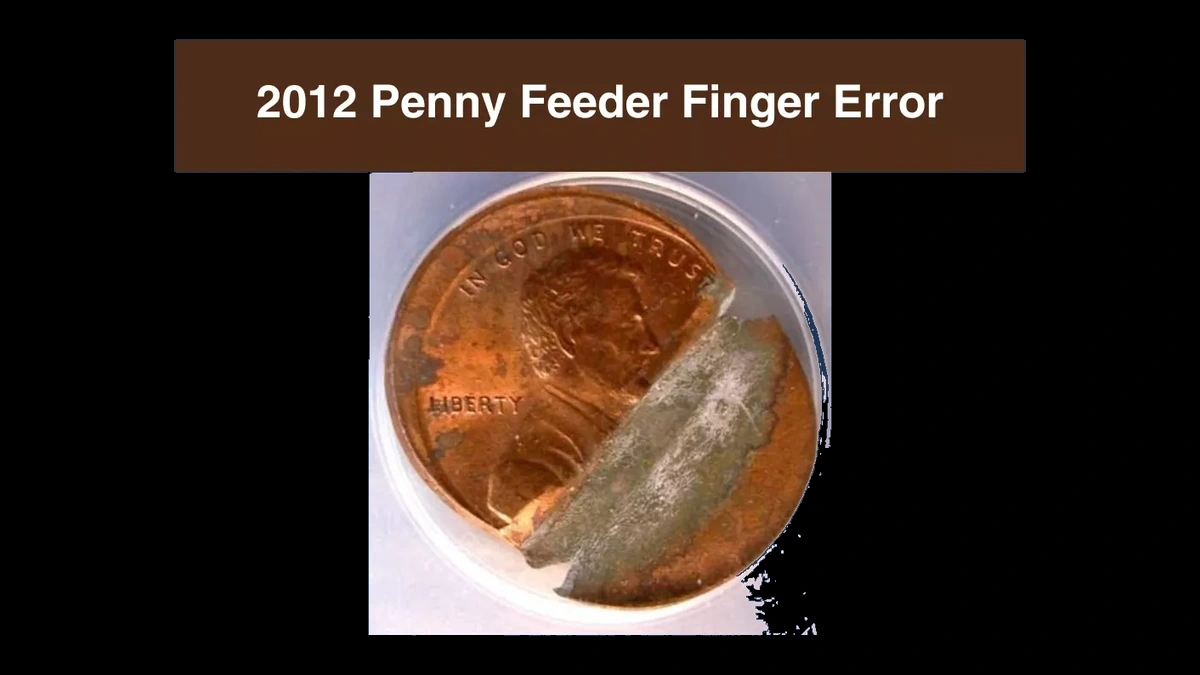 2012 Lincoln Cent (Modern): Feeder Finger
