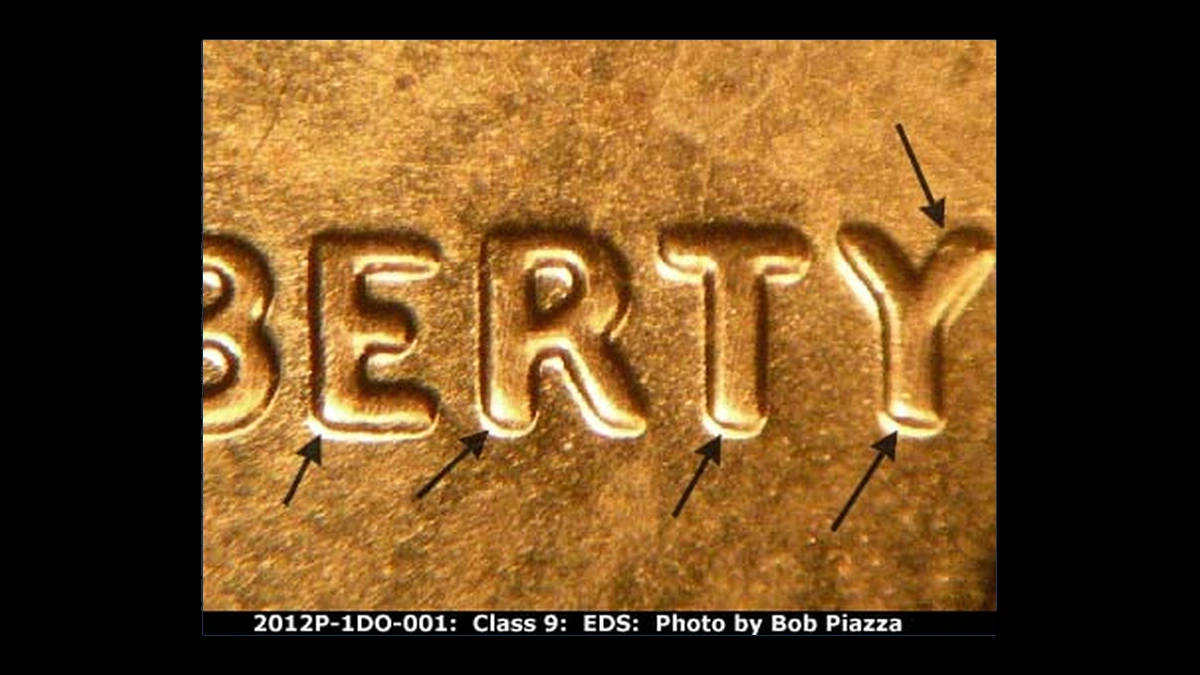 2012 Lincoln Penny: Doubled Die Obverse
